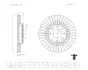 Тормозной диск BOSCH 0986AB6147 (фото 1)