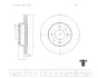 Тормозной диск BOSCH 0986AB6855 (фото 1)