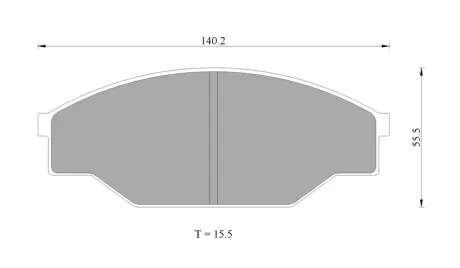 Комплект тормозных колодок, дисковый тормоз BOSCH 0986AB9184