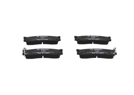 Комплект тормозных колодок, дисковый тормоз BOSCH 0986AB9258