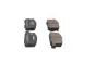 Комплект тормозных колодок, дисковый тормоз BOSCH 0986AB9312 (фото 2)