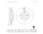 Тормозной диск BOSCH 0986AB9507 (фото 1)