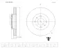 Тормозной диск BOSCH 0986AB9593 (фото 1)