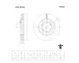 Тормозной диск BOSCH 0986AB9684 (фото 1)