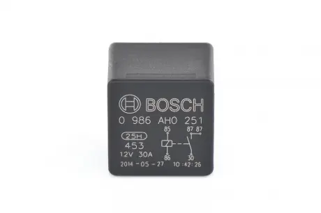 Реле багатофункціональне (12V) MB Sprinter/Vito (W638) -06 BOSCH 0 986 AH0 251