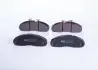 Комплект тормозных колодок, дисковый тормоз BOSCH 0986BB0056 (фото 3)
