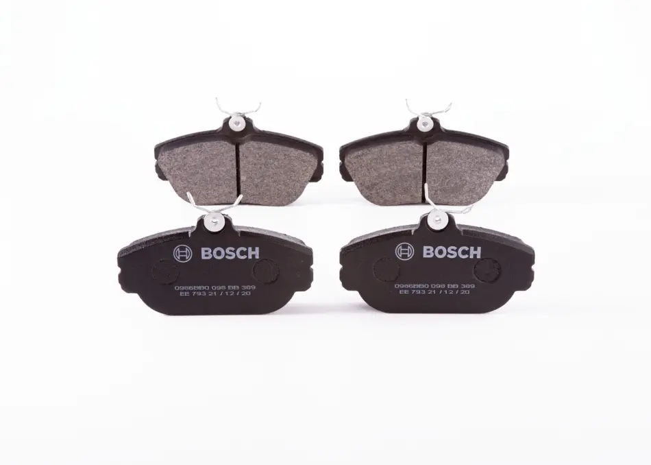 Комплект тормозных колодок, дисковый тормоз BOSCH 0986BB0098 (фото 1)