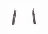 Комплект тормозных колодок, дисковый тормоз BOSCH 0986BB0255 (фото 2)