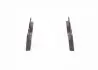 Комплект тормозных колодок, дисковый тормоз BOSCH 0986BB0255 (фото 4)