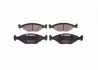 Комплект тормозных колодок, дисковый тормоз BOSCH 0986BB0263 (фото 2)