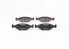 Комплект тормозных колодок, дисковый тормоз BOSCH 0986BB0273 (фото 3)