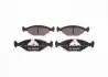 Комплект тормозных колодок, дисковый тормоз BOSCH 0986BB0277 (фото 1)