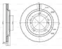Тормозной диск BOSCH 0986BB4296 (фото 1)