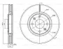 Тормозной диск BOSCH 0986BB4333 (фото 1)