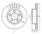 Тормозной диск BOSCH 0986BB4336 (фото 1)