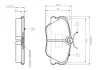 Комплект тормозных колодок, дисковый тормоз BOSCH 0986TB2008 (фото 1)