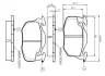 Комплект тормозных колодок, дисковый тормоз BOSCH 0986TB2009 (фото 1)