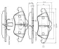 Комплект тормозных колодок, дисковый тормоз BOSCH 0986TB2030 (фото 1)