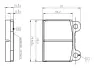 Комплект тормозных колодок, дисковый тормоз BOSCH 0986TB2050 (фото 1)