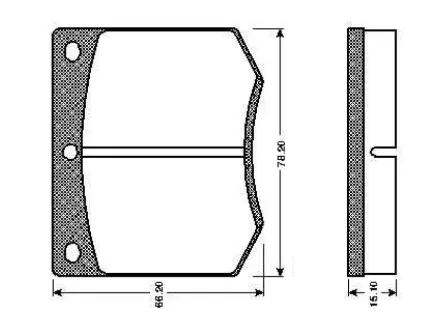 Комплект тормозных колодок, дисковый тормоз BOSCH 0986TB2062