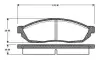 Комплект тормозных колодок, дисковый тормоз BOSCH 0986TB2065 (фото 1)