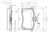 Комплект тормозных колодок, дисковый тормоз BOSCH 0986TB2140 (фото 1)