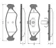 Комплект тормозных колодок, дисковый тормоз BOSCH 0986TB2160 (фото 1)
