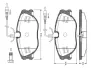 Комплект тормозных колодок, дисковый тормоз BOSCH 0986TB2166 (фото 1)