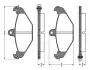Комплект тормозных колодок, дисковый тормоз BOSCH 0986TB2192 (фото 1)