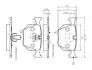 Комплект тормозных колодок, дисковый тормоз BOSCH 0986TB2204 (фото 1)