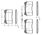 Комплект тормозных колодок, дисковый тормоз BOSCH 0986TB2329 (фото 1)