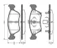 Комплект тормозных колодок, дисковый тормоз BOSCH 0986TB2332 (фото 1)