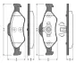 Комплект тормозных колодок, дисковый тормоз BOSCH 0986TB2374 (фото 1)