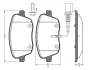 Комплект тормозных колодок, дисковый тормоз BOSCH 0986TB2382 (фото 1)