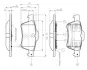 Комплект тормозных колодок, дисковый тормоз BOSCH 0986TB2410 (фото 1)