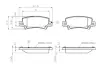 Комплект тормозных колодок, дисковый тормоз BOSCH 0986TB2416 (фото 1)