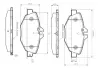 Комплект тормозных колодок, дисковый тормоз BOSCH 0986TB2450 (фото 1)