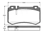 Комплект тормозных колодок, дисковый тормоз BOSCH 0986TB2453 (фото 1)