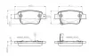 Комплект тормозных колодок, дисковый тормоз BOSCH 0986TB2464 (фото 1)