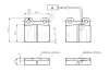 Комплект тормозных колодок, дисковый тормоз BOSCH 0986TB2469 (фото 1)