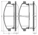 Комплект тормозных колодок, дисковый тормоз BOSCH 0986TB2775 (фото 1)
