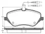 Комплект тормозных колодок, дисковый тормоз BOSCH 0986TB2880 (фото 1)