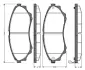 Комплект тормозных колодок, дисковый тормоз BOSCH 0986TB2925 (фото 1)