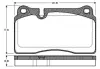 Комплект тормозных колодок, дисковый тормоз BOSCH 0986TB2931 (фото 1)