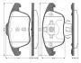 Комплект тормозных колодок, дисковый тормоз BOSCH 0986TB2950 (фото 1)