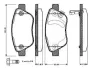 Комплект тормозных колодок, дисковый тормоз BOSCH 0986TB2960 (фото 1)