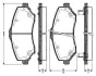 Комплект тормозных колодок, дисковый тормоз BOSCH 0986TB3007 (фото 1)