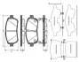 Комплект тормозных колодок, дисковый тормоз BOSCH 0986TB3010 (фото 1)