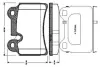 Комплект тормозных колодок, дисковый тормоз BOSCH 0986TB3075 (фото 1)
