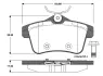 Комплект тормозных колодок, дисковый тормоз BOSCH 0986TB3101 (фото 1)